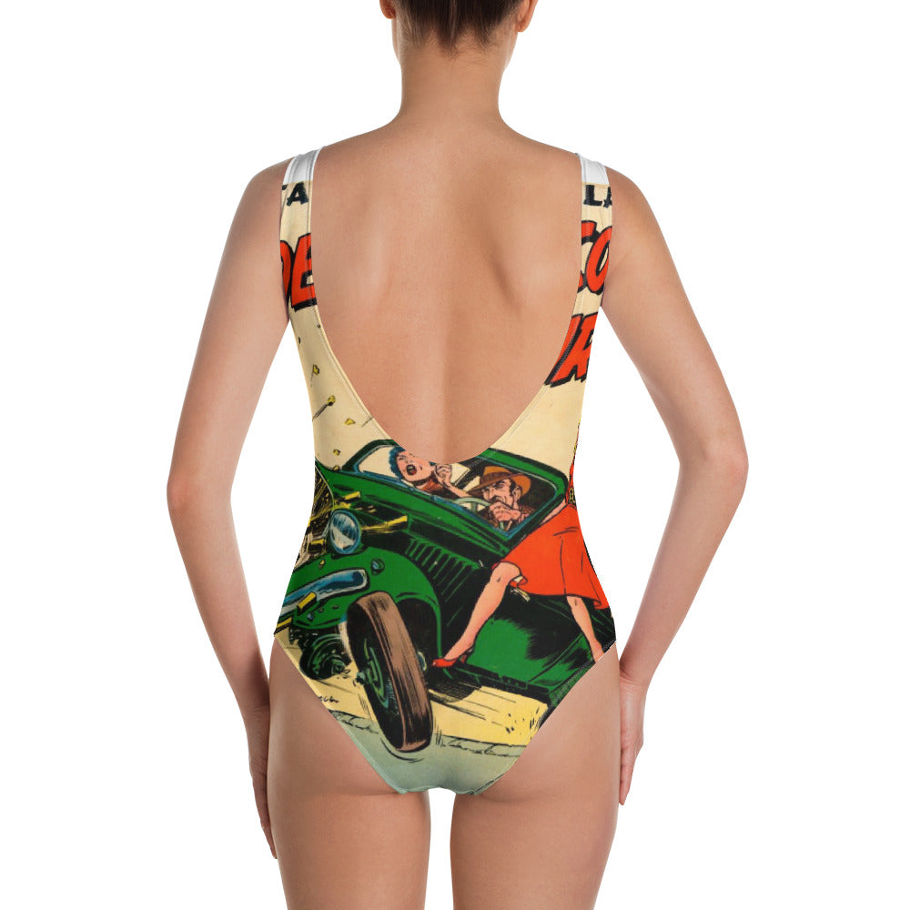 Under Cover Girl VintageOne-Piece Swimsuit