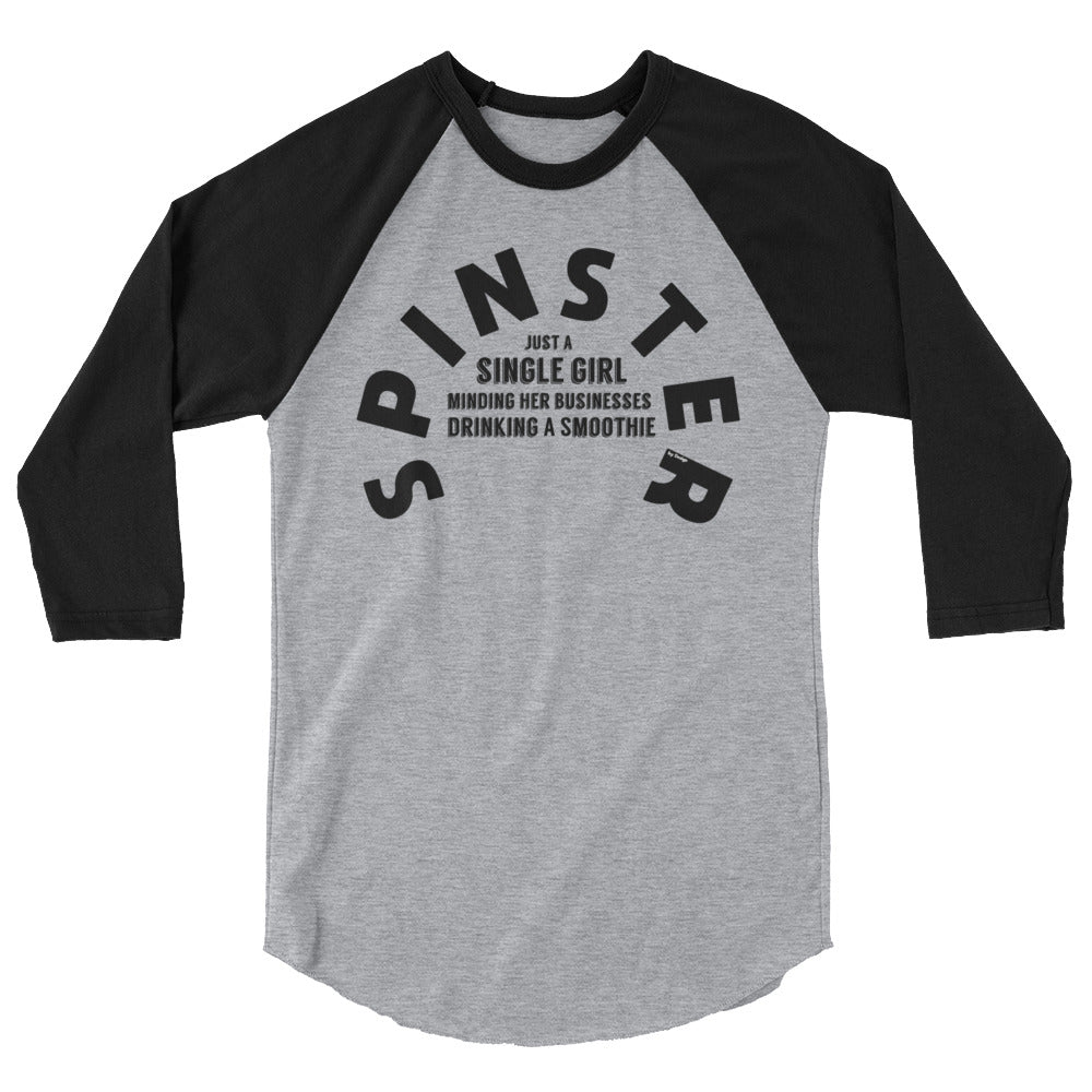 Minding My Businesses 3/4 sleeve raglan shirt