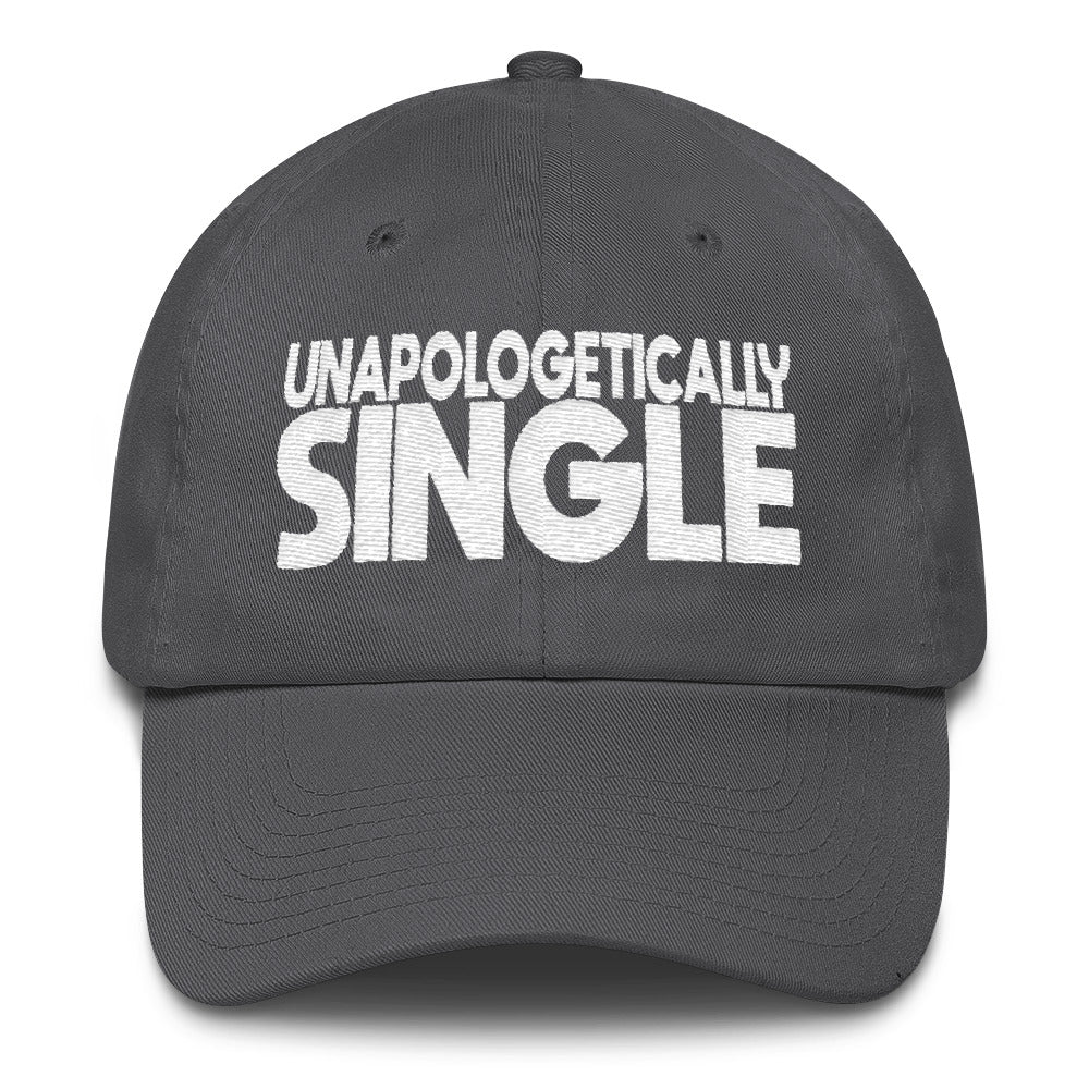 Unapologetically Single Cotton Cap