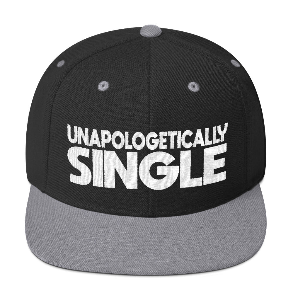 Unapologetically Single Snapback Hat