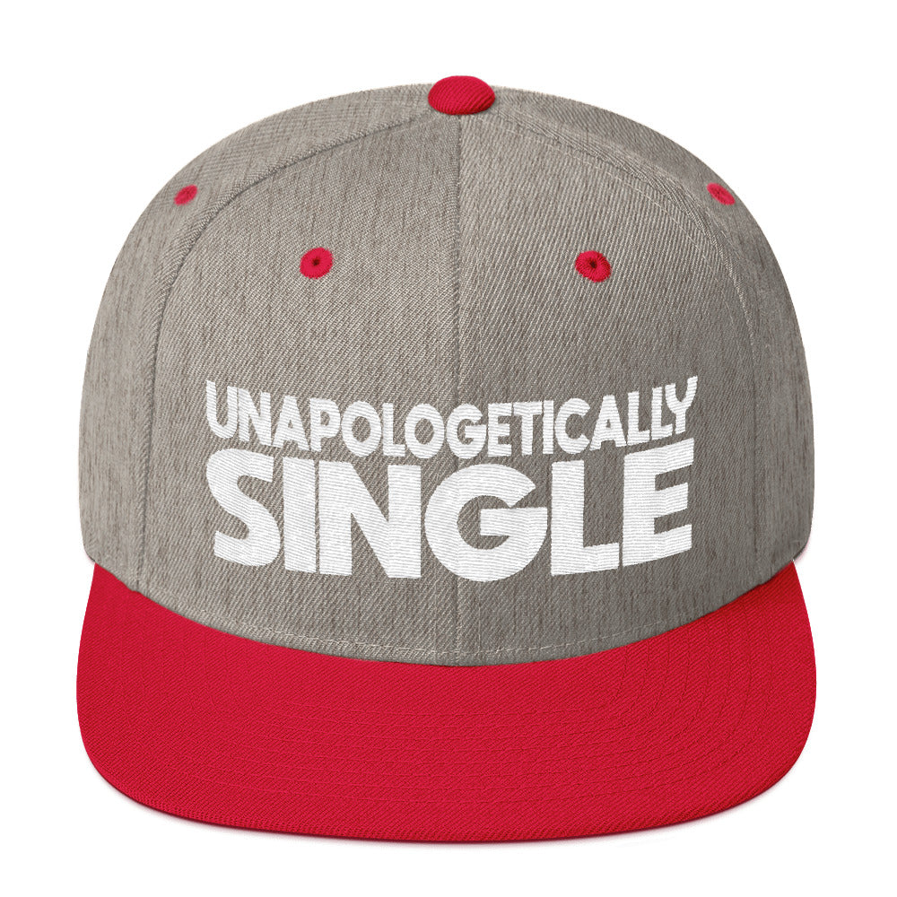 Unapologetically Single Snapback Hat