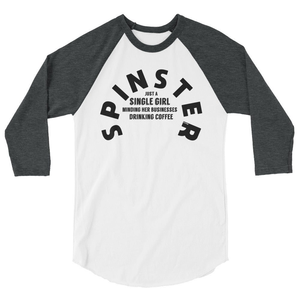 Minding My Businesses 3/4 sleeve raglan shirt