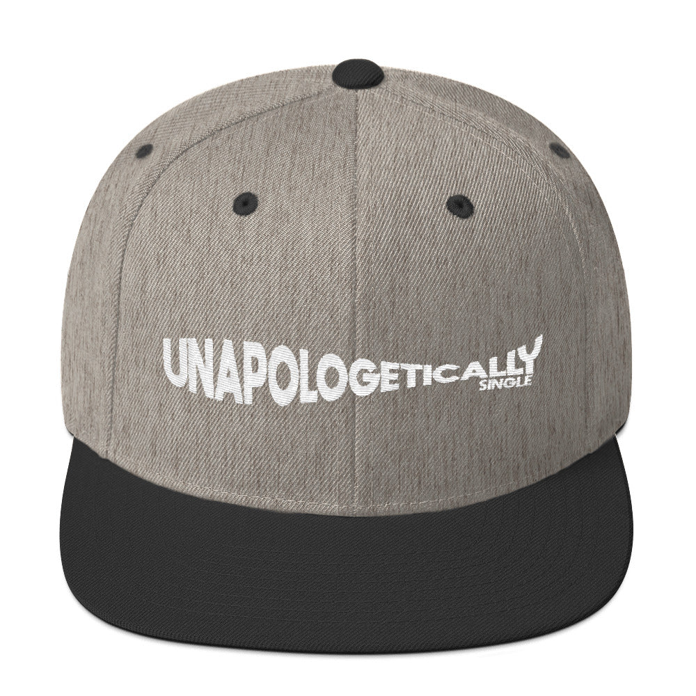 Unapologetically Single Snapback Hat