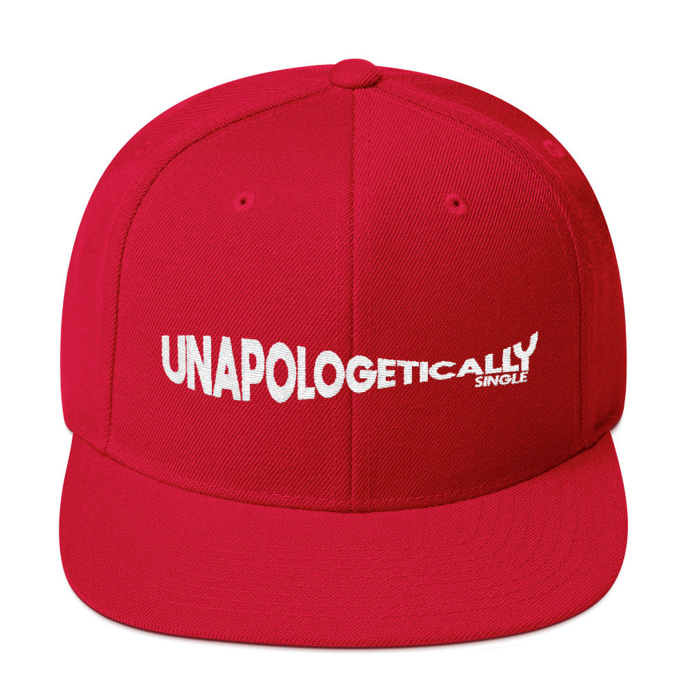 Unapologetically Single Snapback Hat