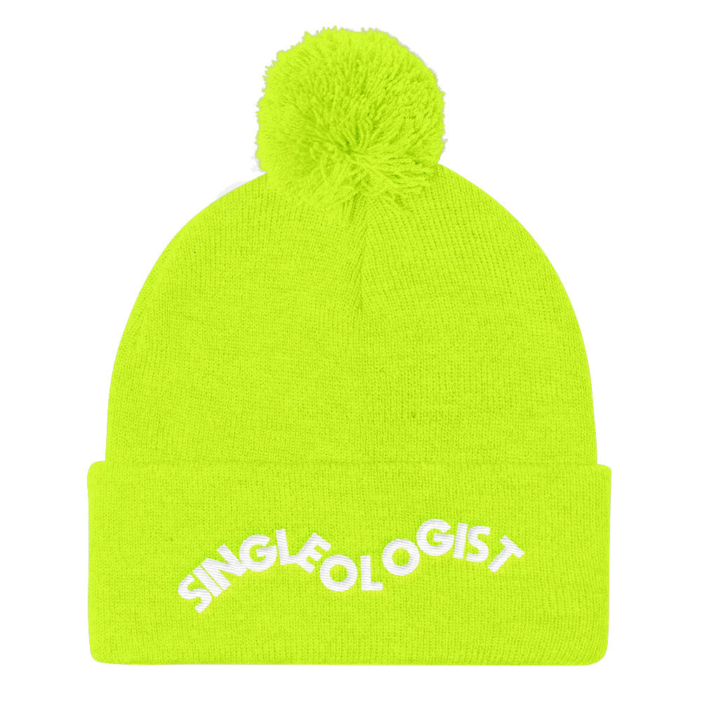 SingleOlogist Pom Pom Knit Cap