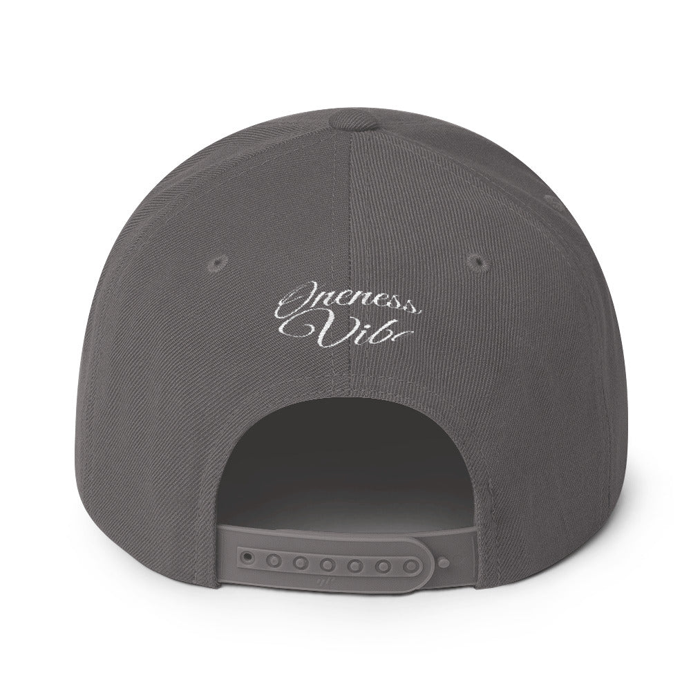 Peace Over Piece Snapback Hat