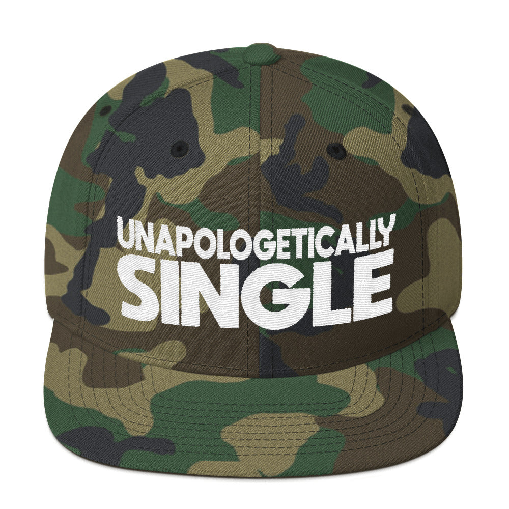 Unapologetically Single Snapback Hat