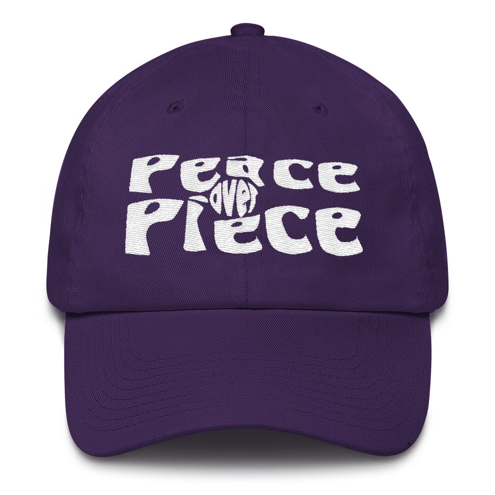 Peace Over Piece Cotton Cap