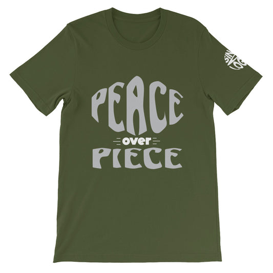 Peace Over Piece Short-Sleeve Unisex T-Shirt