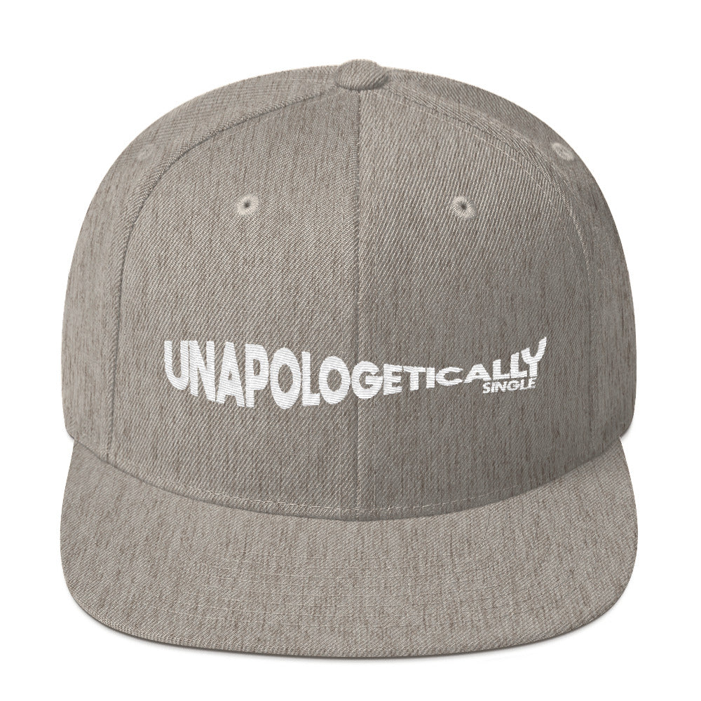 Unapologetically Single Snapback Hat