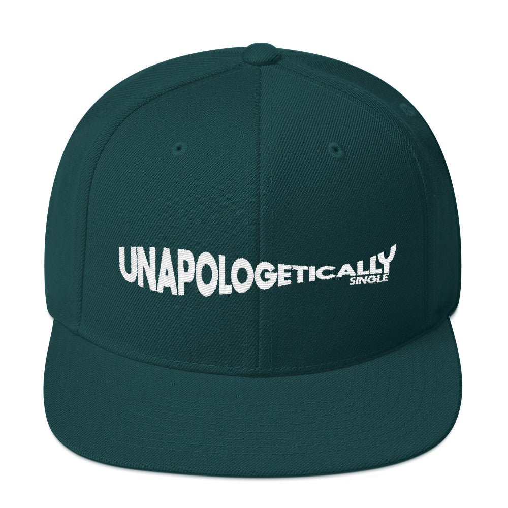 Unapologetically Single Snapback Hat