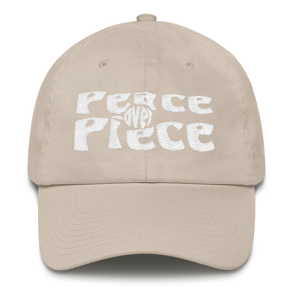 Peace Over Piece Cotton Cap