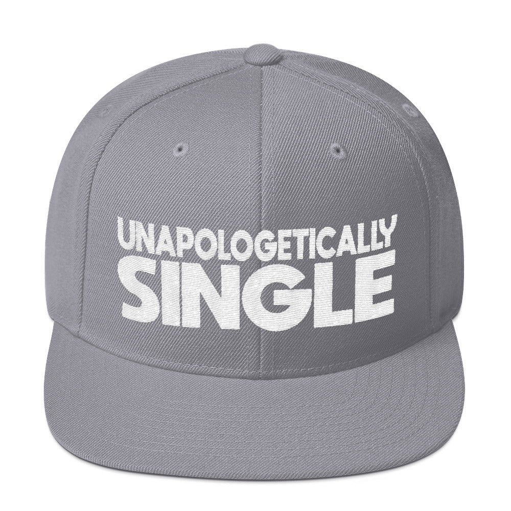 Unapologetically Single Snapback Hat