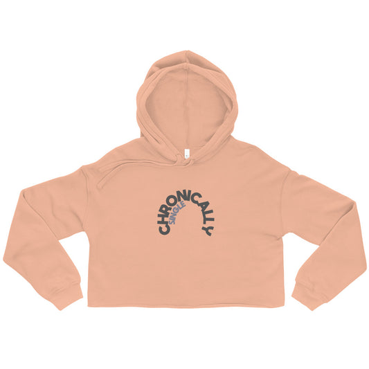 Chronically Single Crop Hoodie