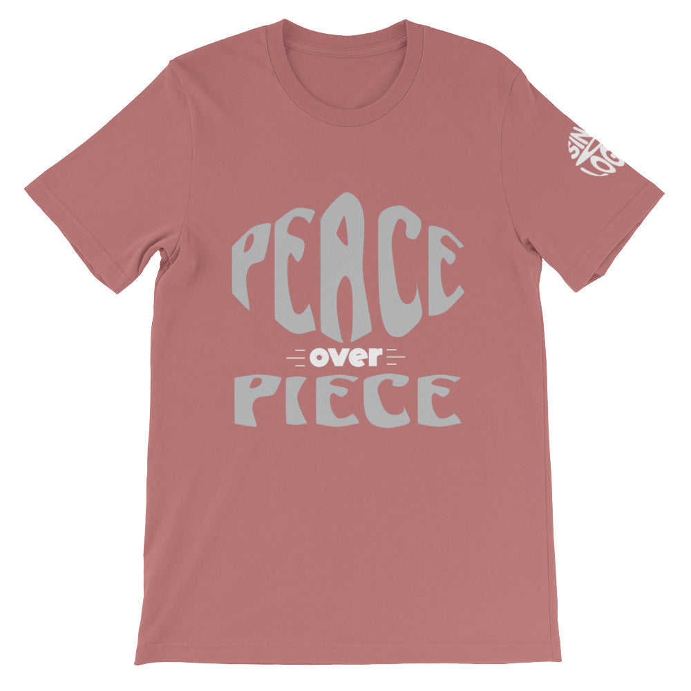 Peace Over Piece Short-Sleeve Unisex T-Shirt