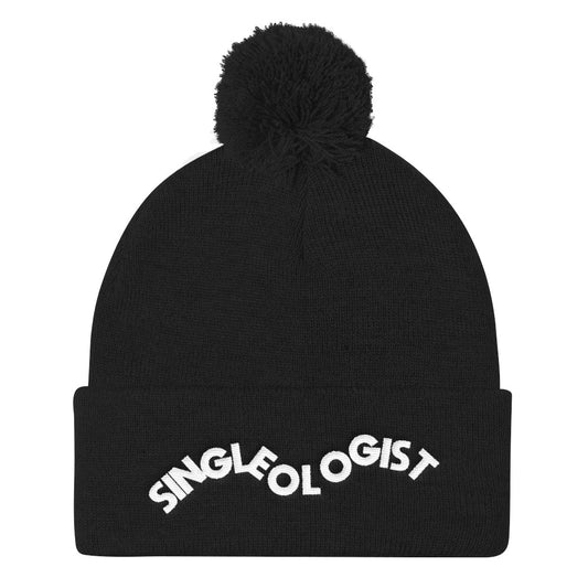 SingleOlogist Pom Pom Knit Cap