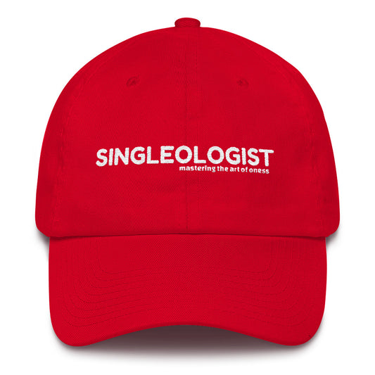 SingleOlogist Mastering the Art Cotton Cap