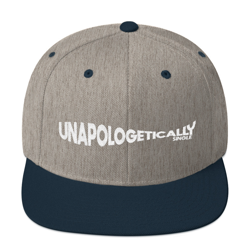 Unapologetically Single Snapback Hat