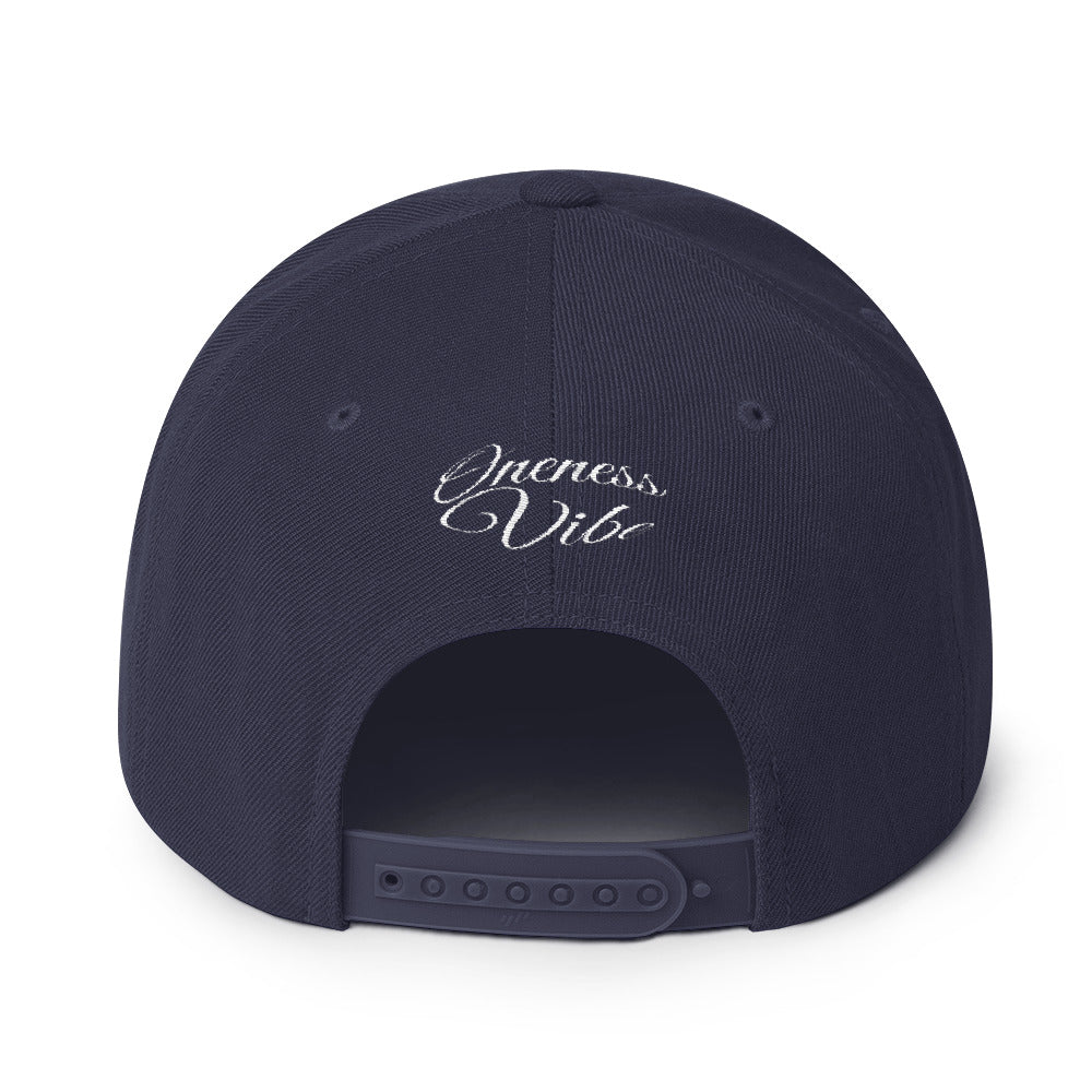 Peace Over Piece Snapback Hat