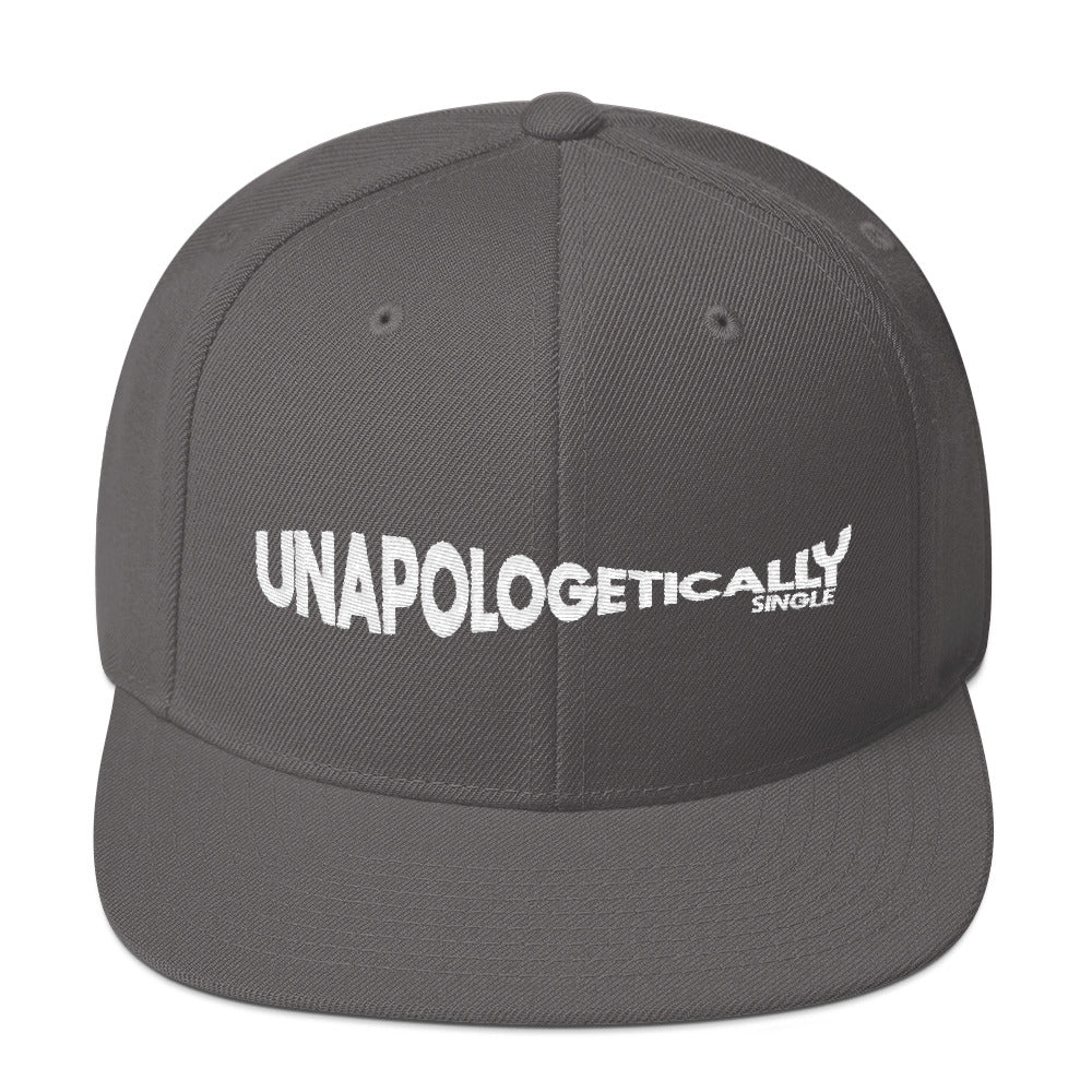 Unapologetically Single Snapback Hat