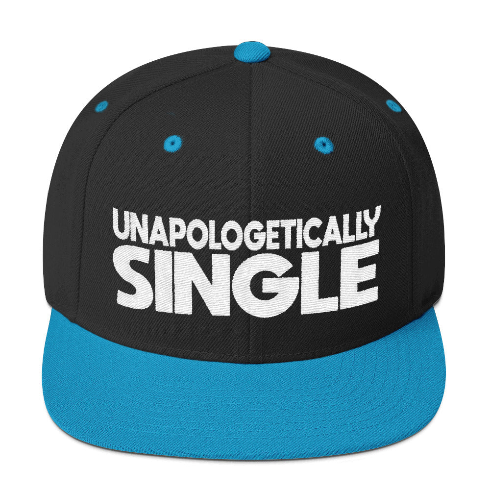 Unapologetically Single Snapback Hat