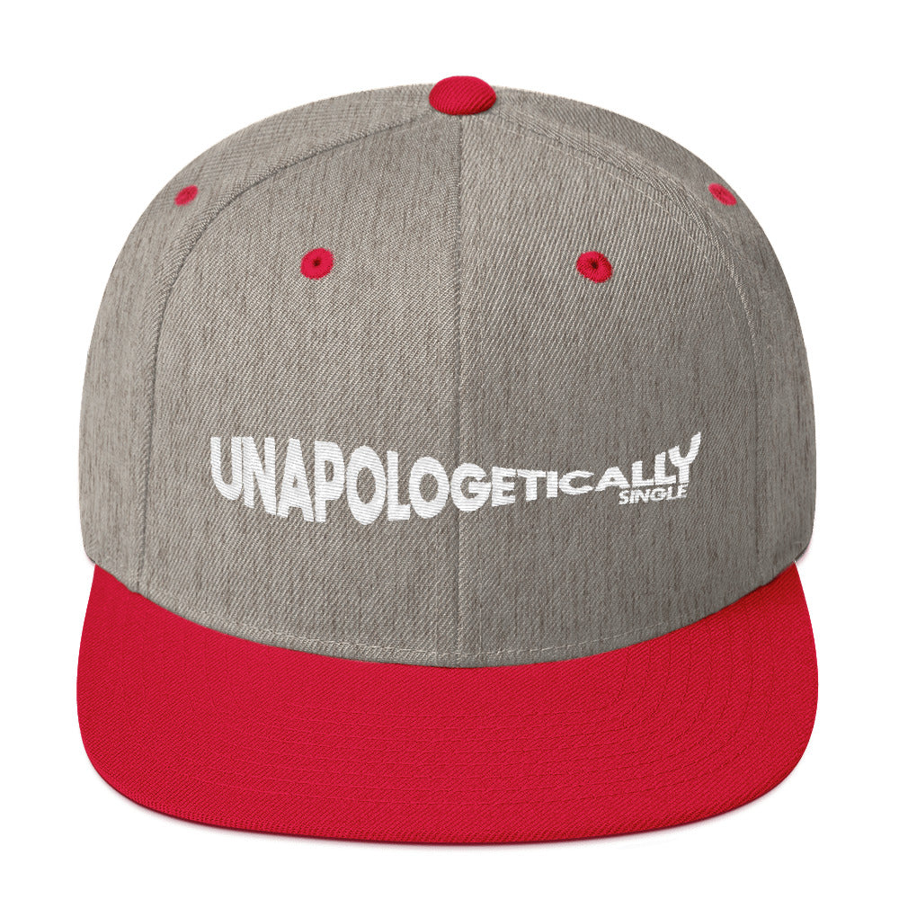 Unapologetically Single Snapback Hat