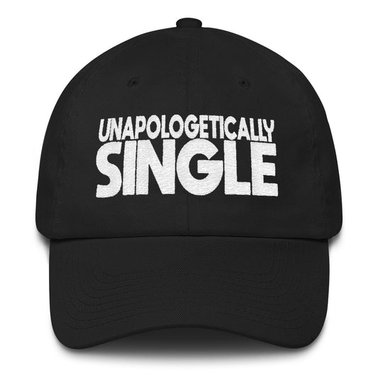 Unapologetically Single Cotton Cap