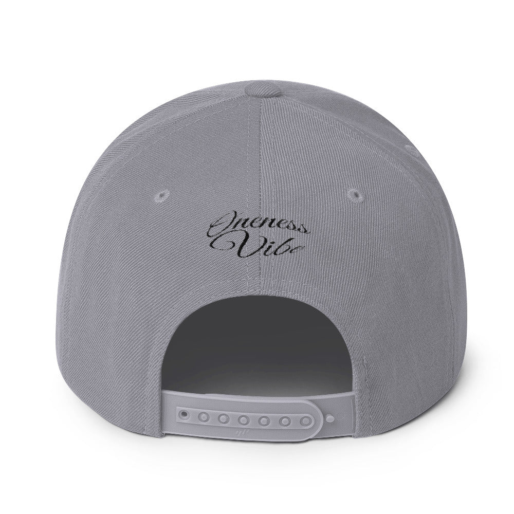 Peace Over Piece Snapback Hat